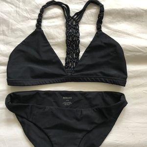 MIKOH Black swimsuit set - size large
